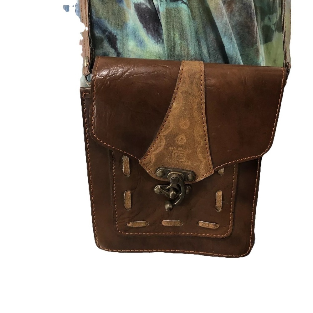Brown Leather Men's Bag